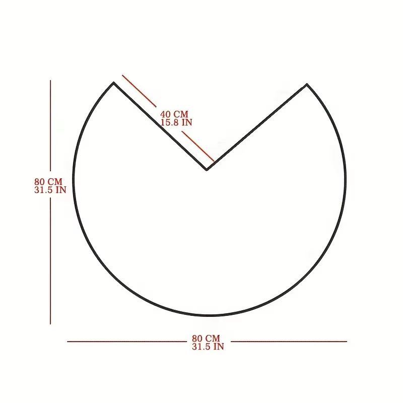 Tapis de bain épais d'angle circulaire