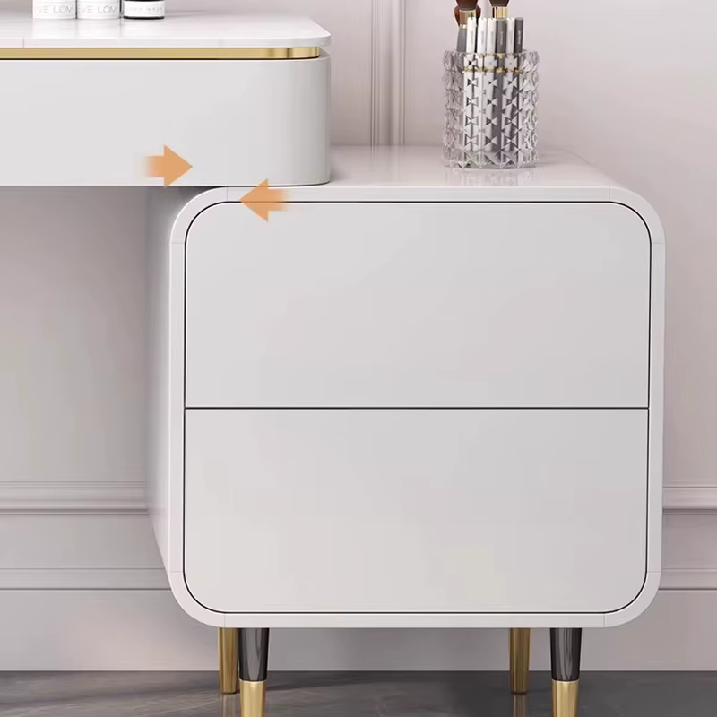 Chambre à coucher luxe vanité Table tiroir élégant maison maquillage vanité Table filles multifonctionnel Comoda Pra Quarto commodes