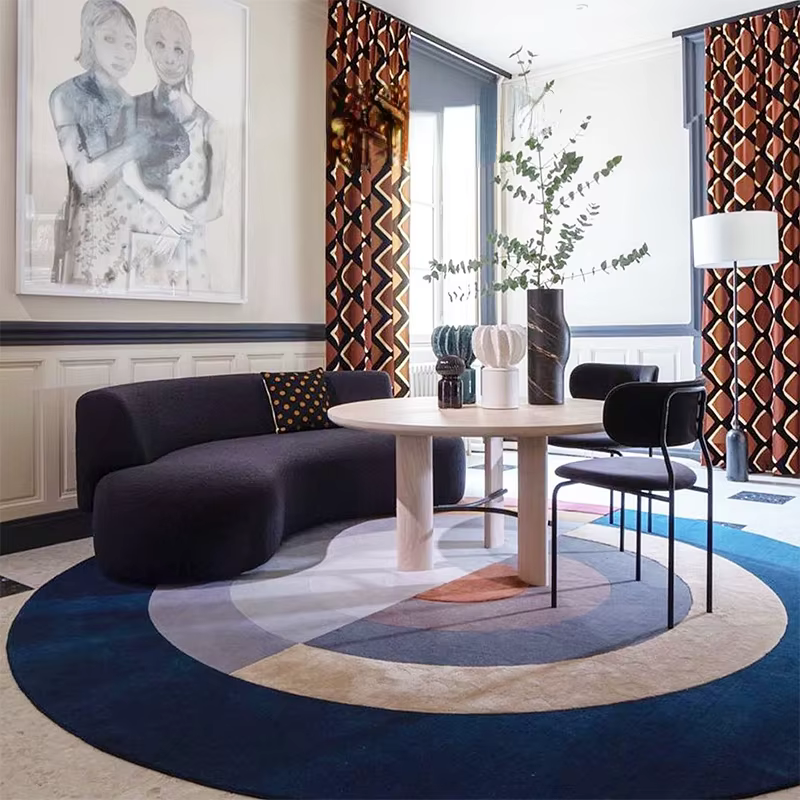 Tapis de Style Nordique pour Chambre à Coucher