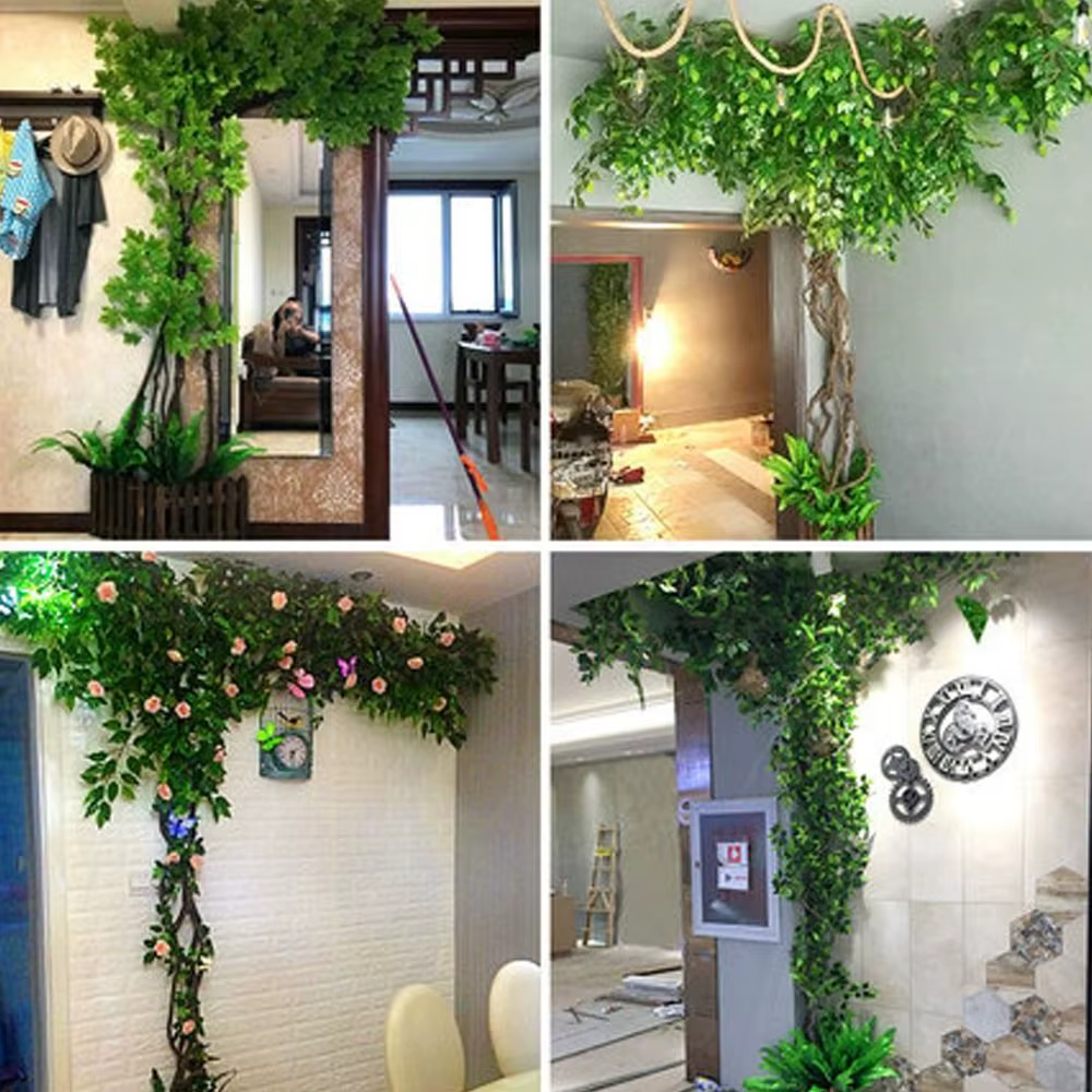 Fausse fleur de cuir chevelu Élpour la décoration de la maison