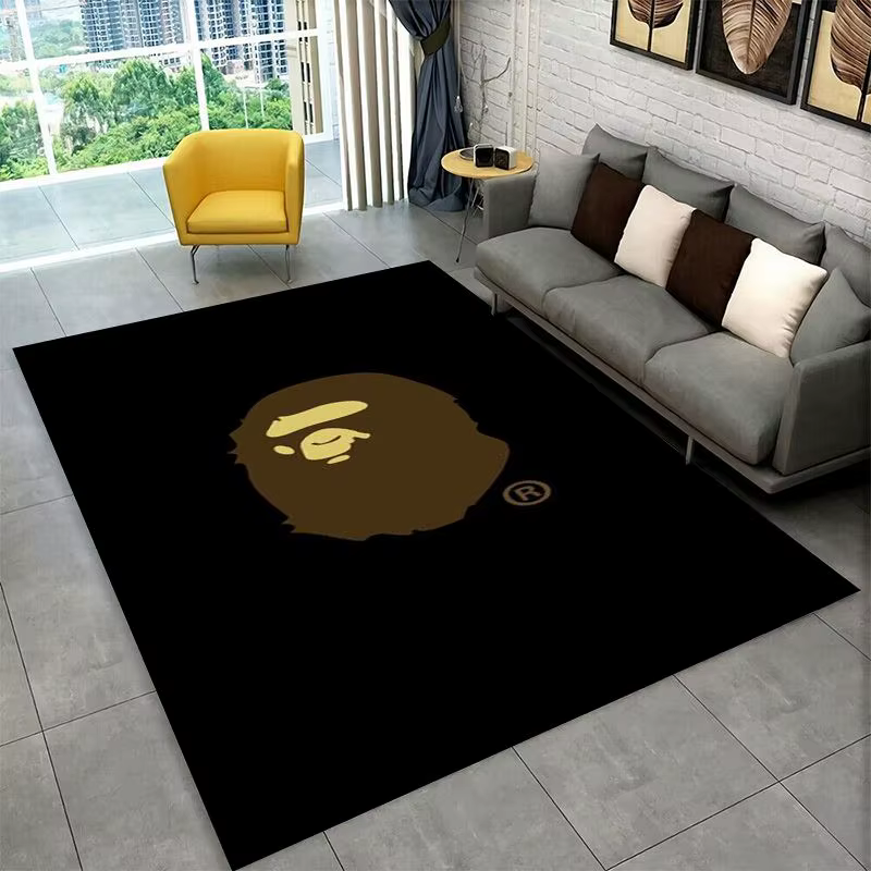 Tapis antidérapant Fashion B-BAPE pour salon