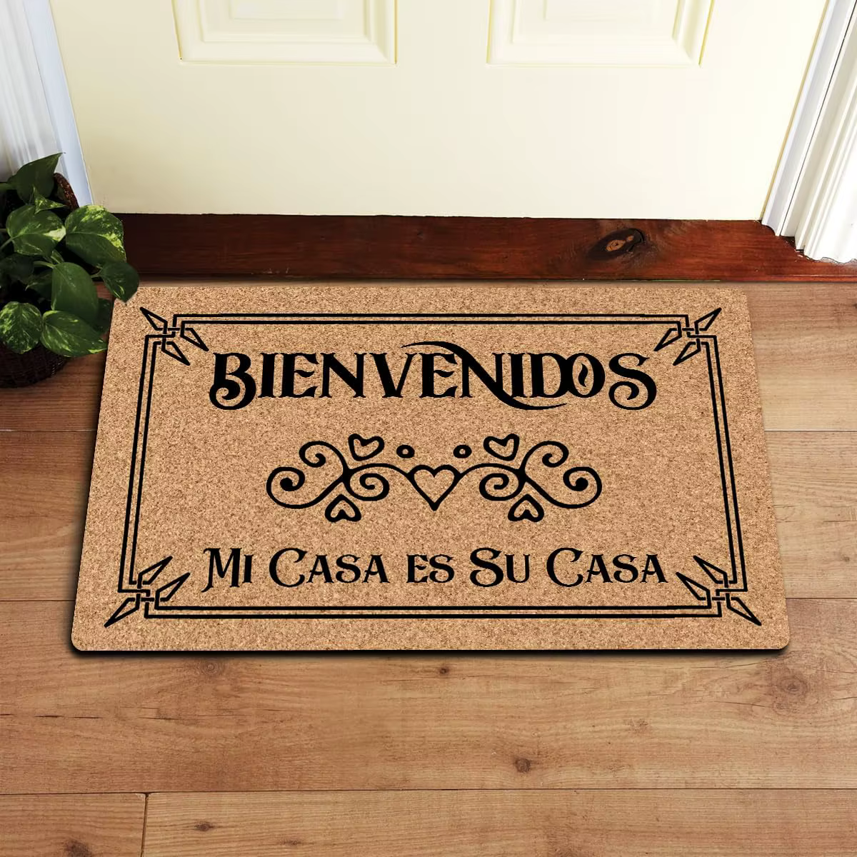 Paillasson de bienvenue 'Bienvenidos Mi Casa Es Su