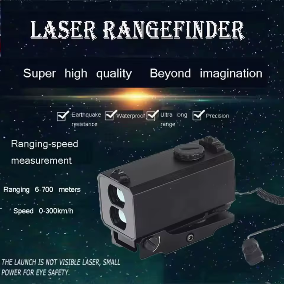 Mini télémètre automatique Laser pour la chasse en plein air, affichage en temps réel, mesure de la vitesse de Distance, télémètre LRF, 1200m, LE032