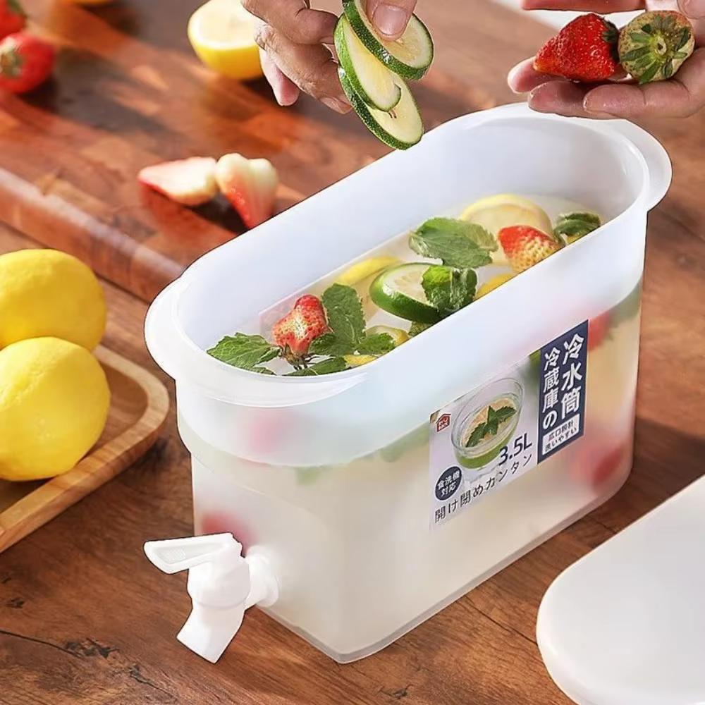 Bouilloire Froide à Usage Domestique, Distributeur de Boissons en Plastique, Adapté aux Fêtes et 03