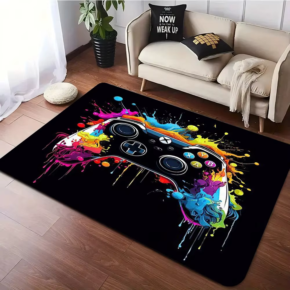 Tapis de jeu 3D grand format pour chambre de garçons