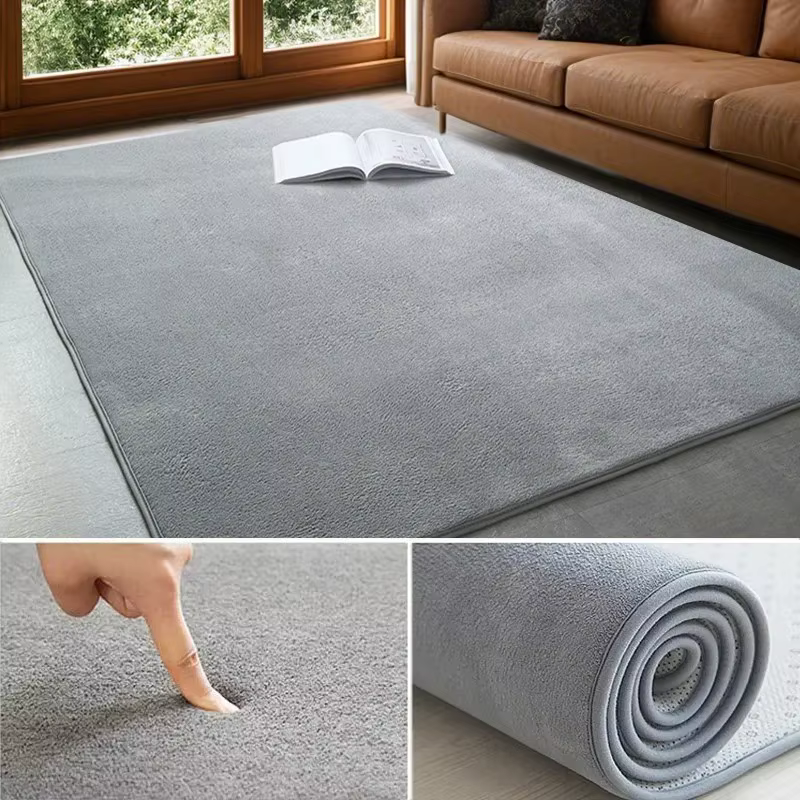 VIKAMA – tapis moderne et Simple en velours corail