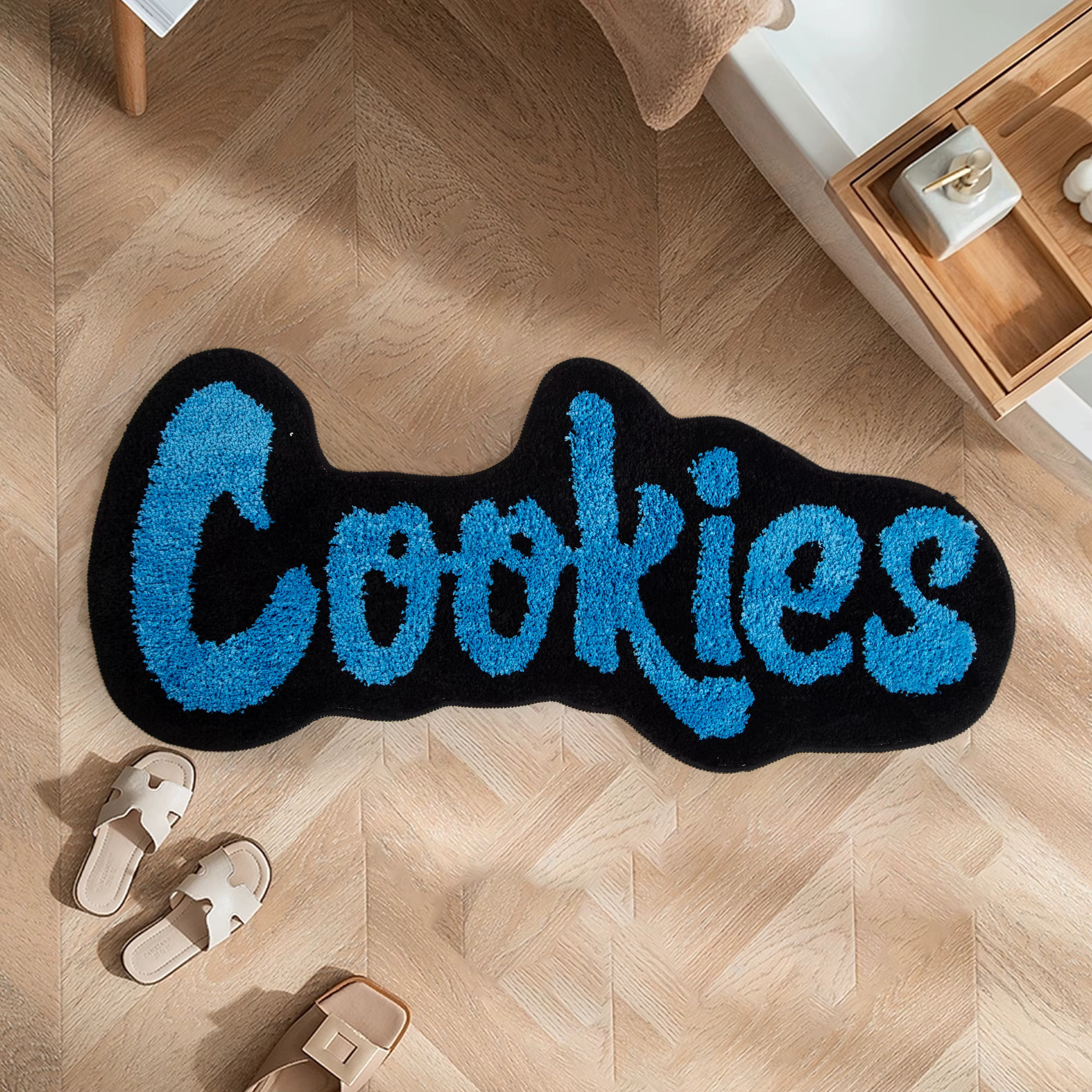 Tapis touffeté « Cookies »