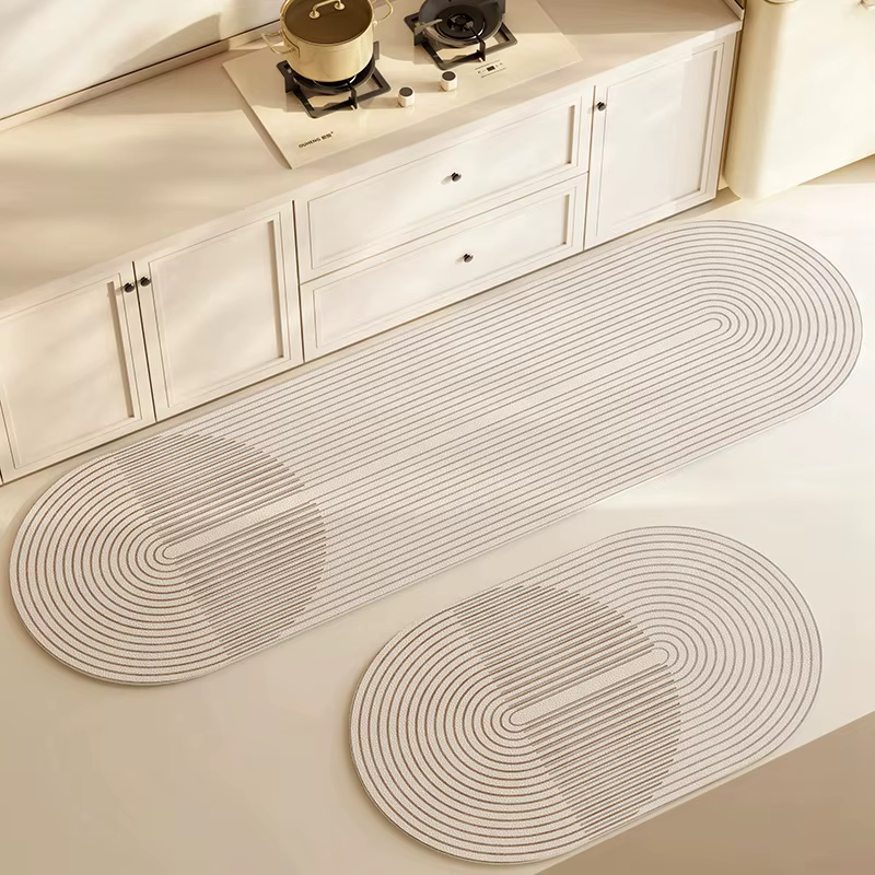 Tapis de cuisine super absorbant en diatomite