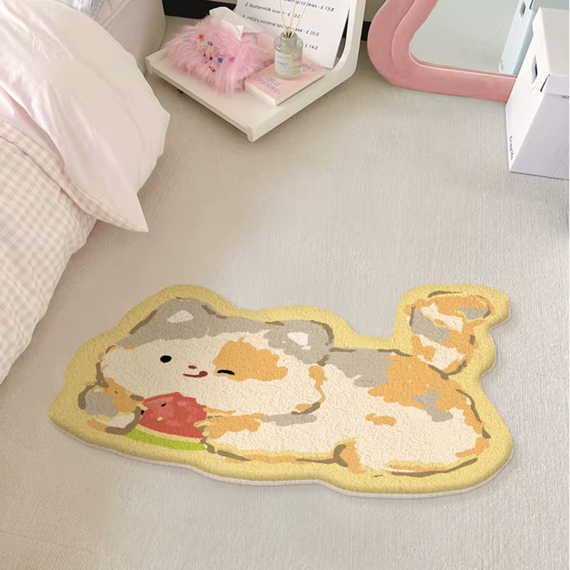 Tapis imitation cachemire