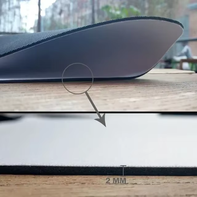 Tapis de souris rond personnalisé bricolage