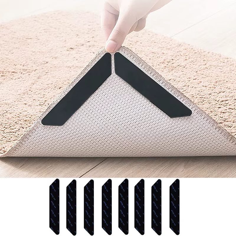 Autocollant antidérapant pour tapis