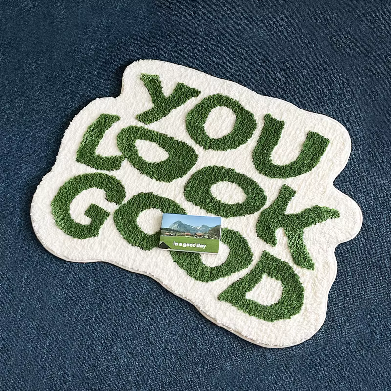 You Look Good-Polymères de sol tuftés coordonnants pour la maison