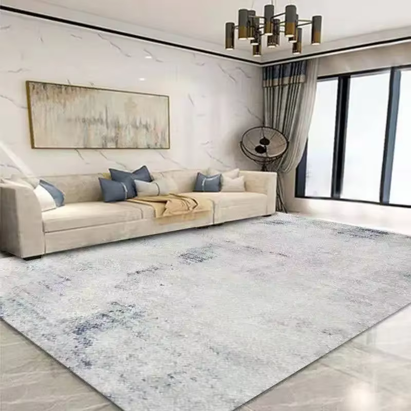 Tapis de luxe léger pour chambre à coucher