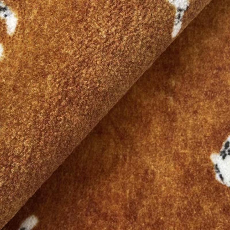 Tapis rond de luxe léger pour décoration de chambre à coucher