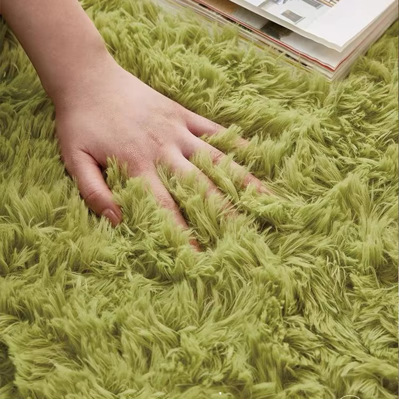 Tapis en peluche pour salon