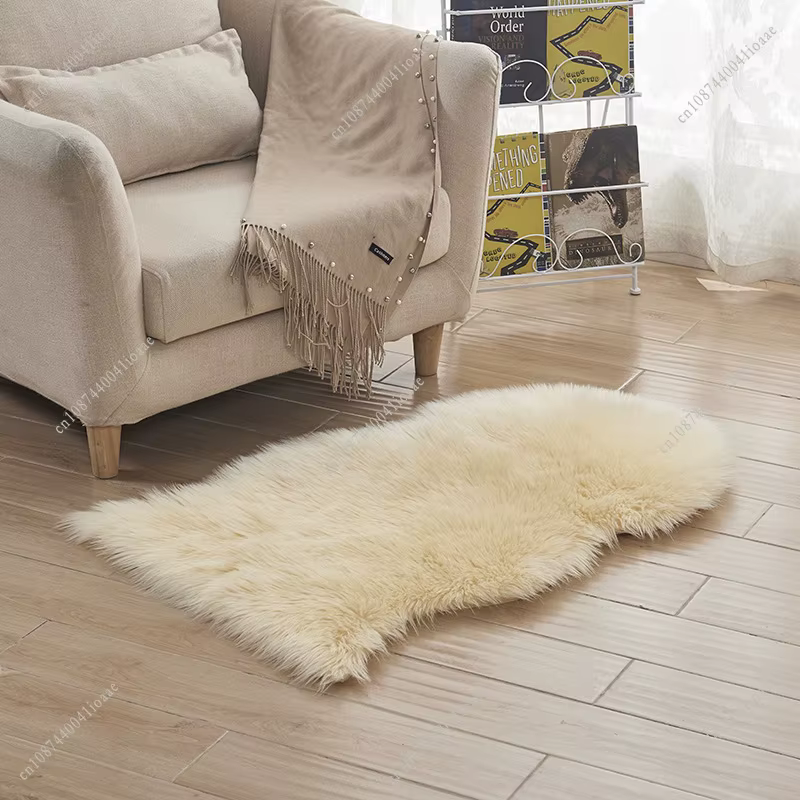 Tapis irrégulier à la mode