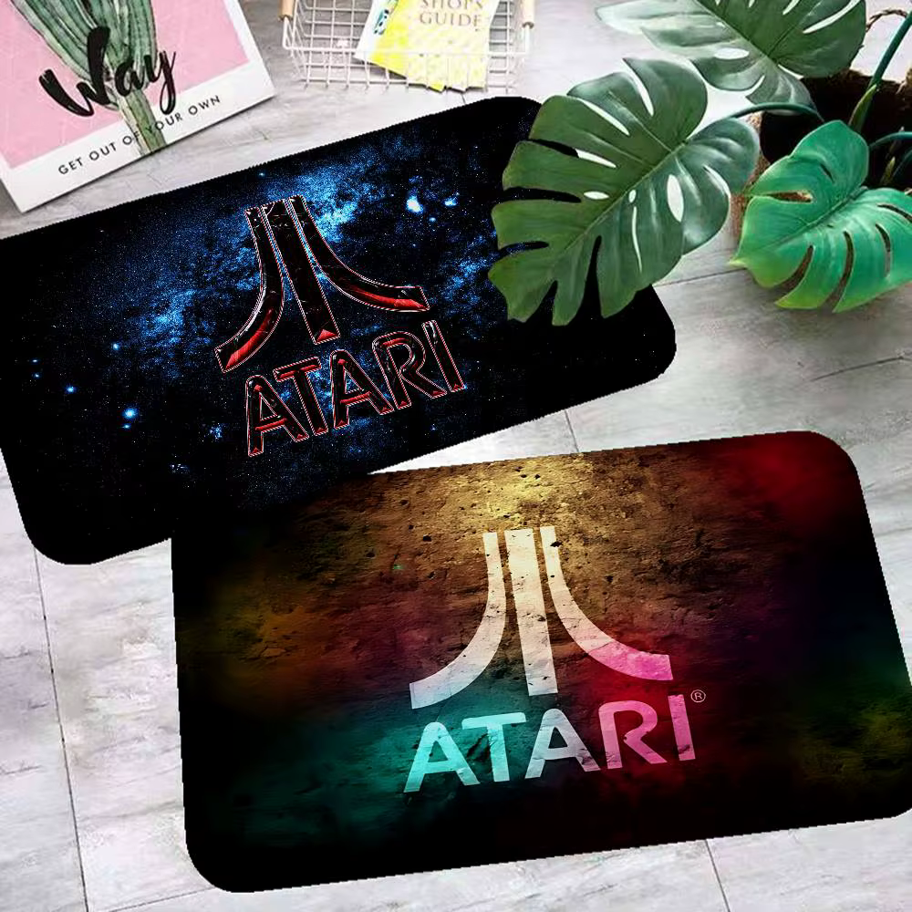 Tapis de porte avec logo Atari