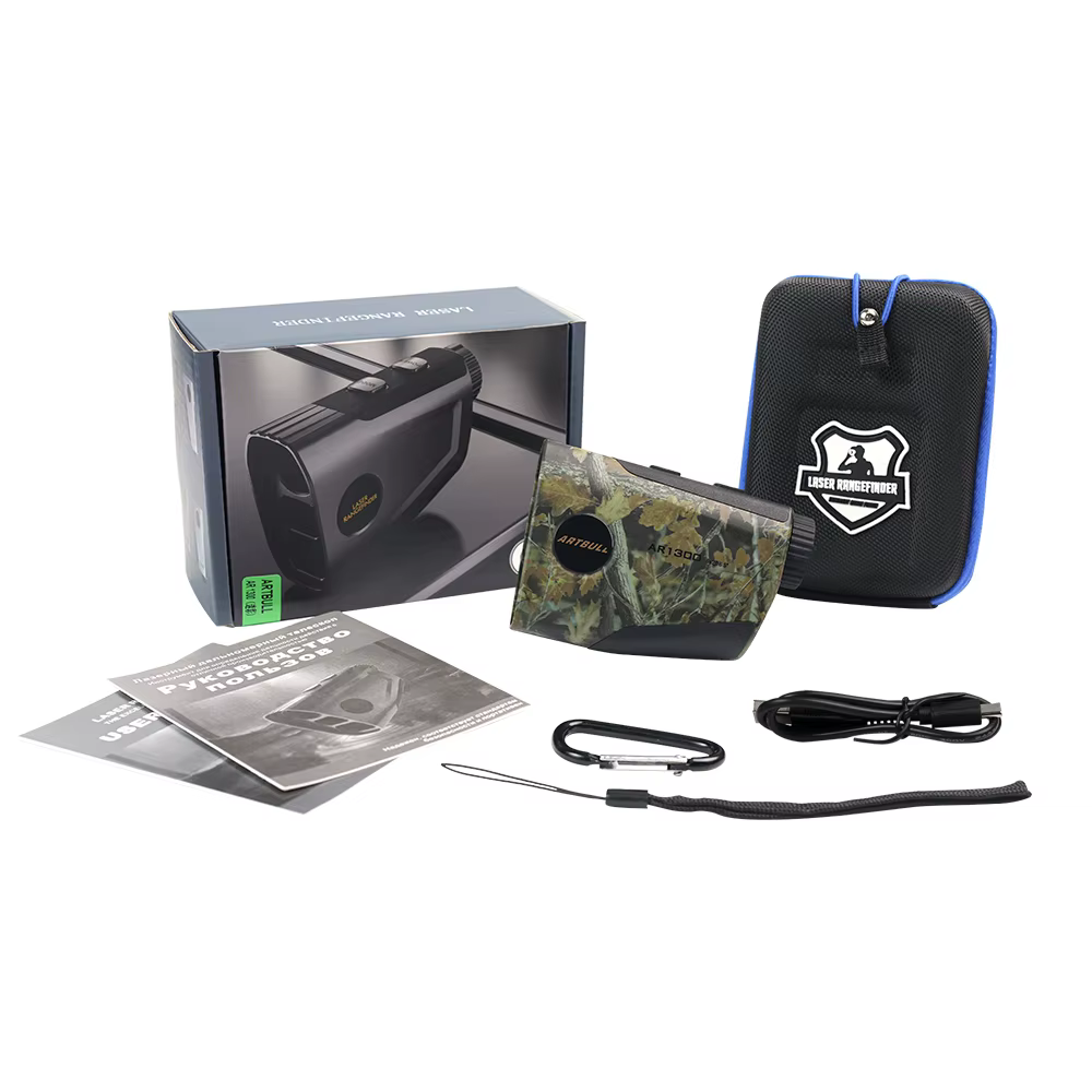 Nouveau télémètre Laser de Camouflage chasse Golf télémètre Laser extérieur Rechargeable avec 5 Modes mètre