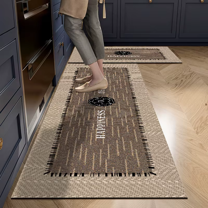 VIKAMA – tapis de cuisine Long en velours cristal