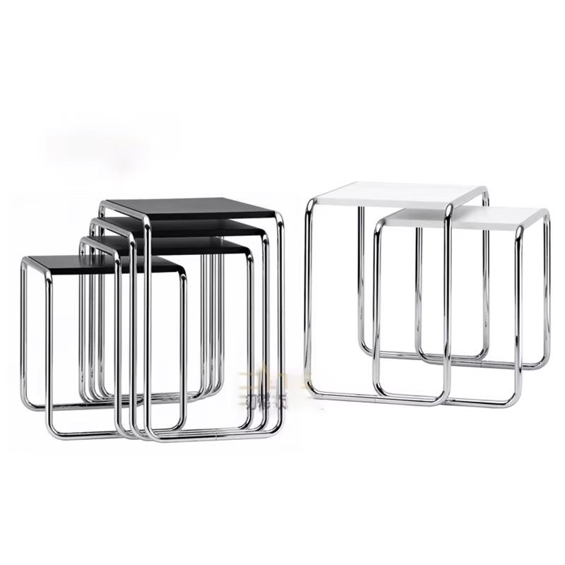 Tabouret en métal moderne salon meubles de maison Ottoman nordique Portable tabouret amovible 1 personne accessoires d'art créatifs Ottoman