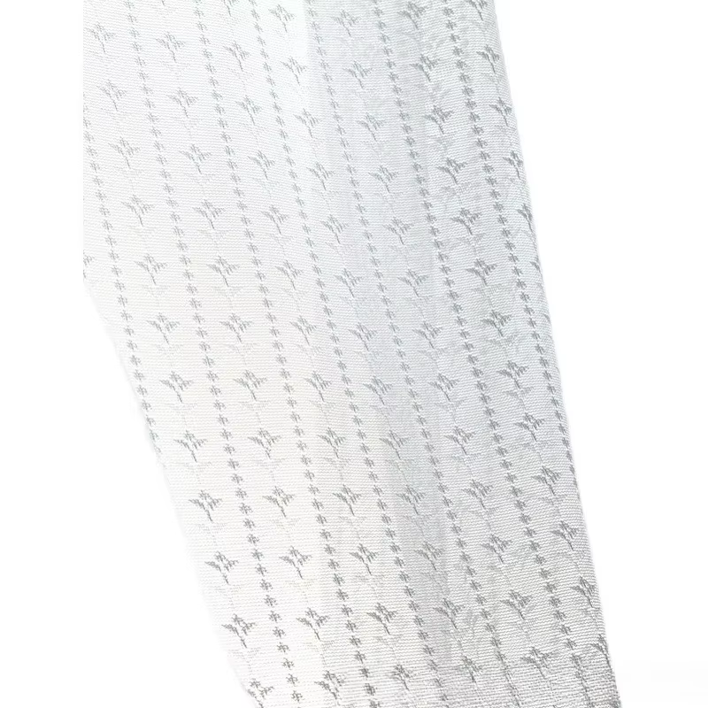 Rideaux transparents pour fenêtre blanche Simple