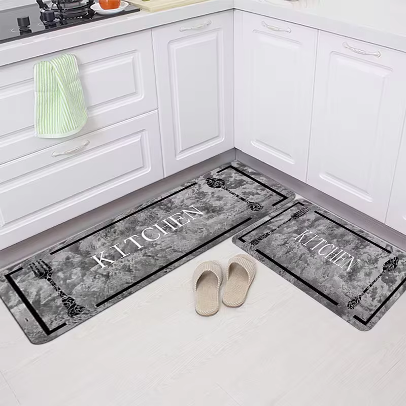 Ensemble de tapis de cuisine moderne