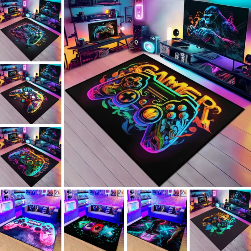 Tapis de jeu 3D pour chambre de garçon
