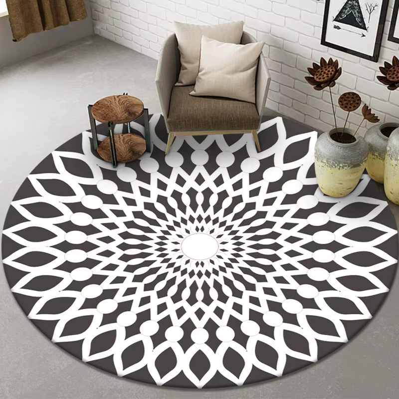 Tapis circulaire de Style européen