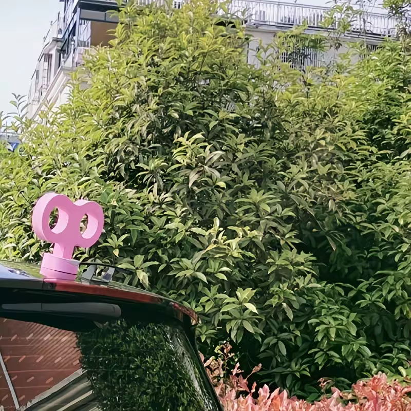 1 jolie décoration de chaîne pour voiture et véhicule électrique, pièce de décoration de chaîne pour l'extérieur de la voiture