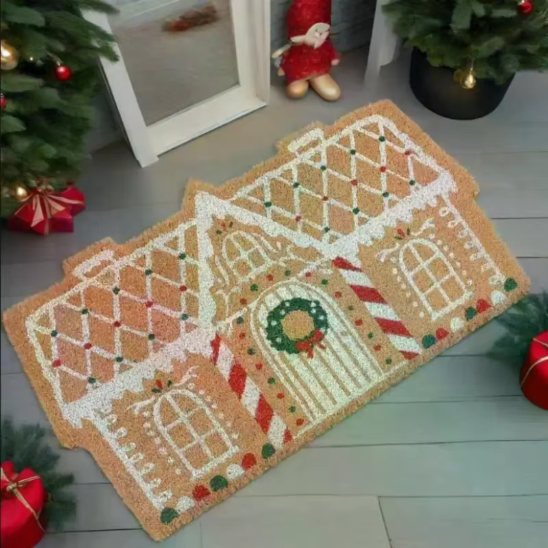 Paillasson de noël Imitation cachemire
