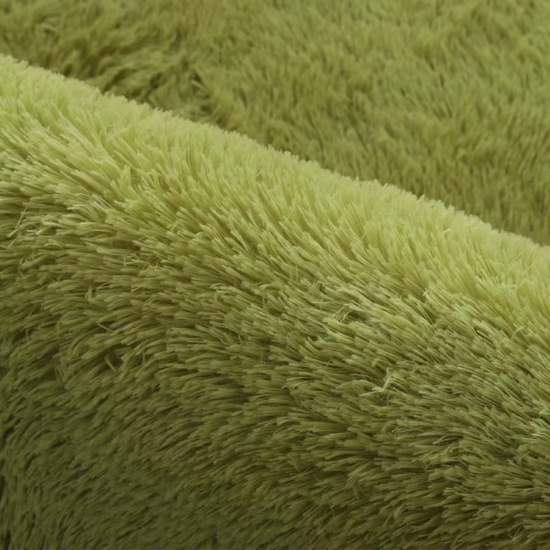 Tapis vert teinture par nouage