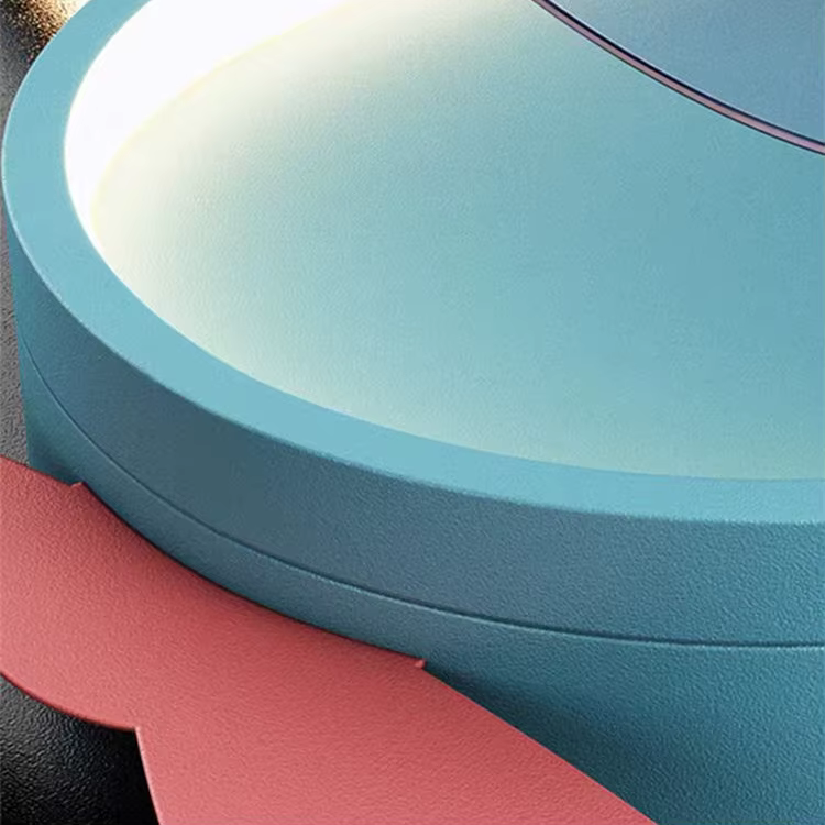 Kawaii enfants ventilateur de plafond avec lumière créative LED avion lumière pour chambre d'enfants télécommande Dimmable soins des yeux ventilateurs de plafond