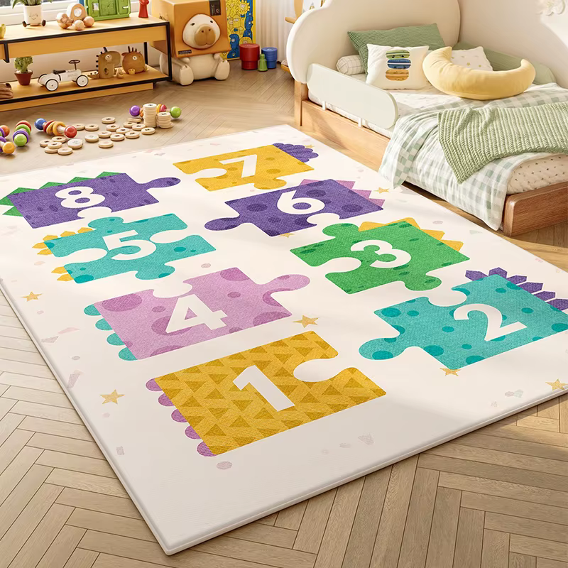 Tapis de salon antidérapant imperméable résistant à l'usure