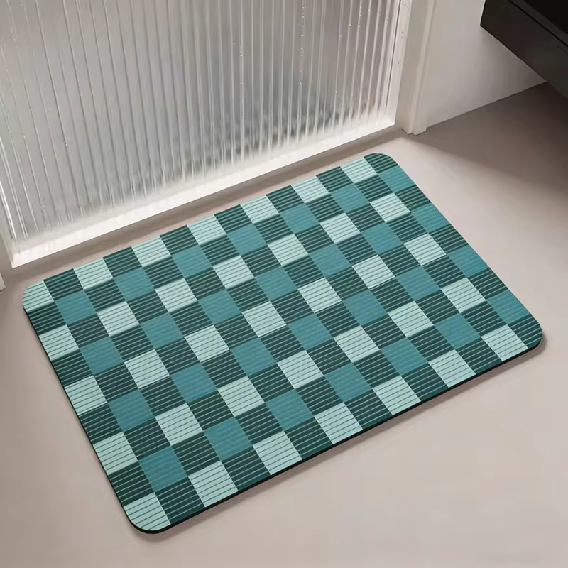 Tapis de salle de bain absorbant et antidérapant