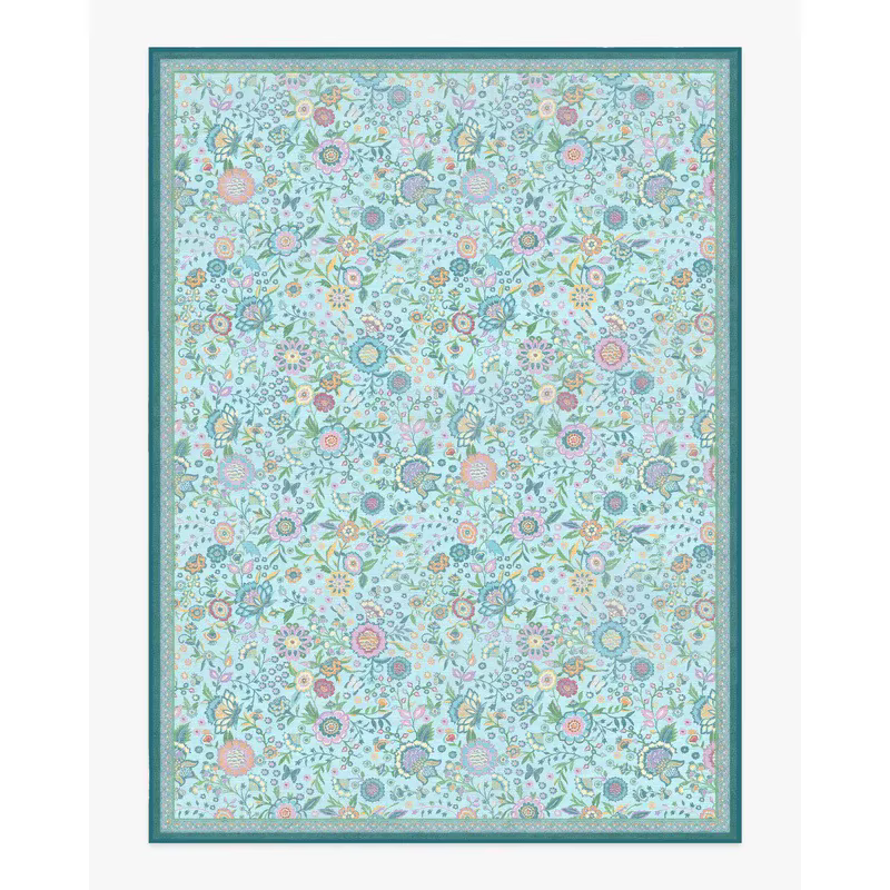 Tapis Bridgerton Royal Garden Ivory Jade pour salon