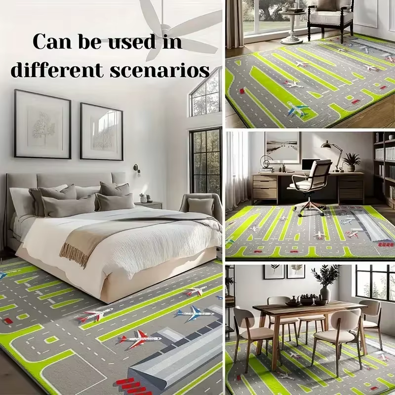 Collection de tapis persan Vintage avec défilement Floral de diamant géométrique