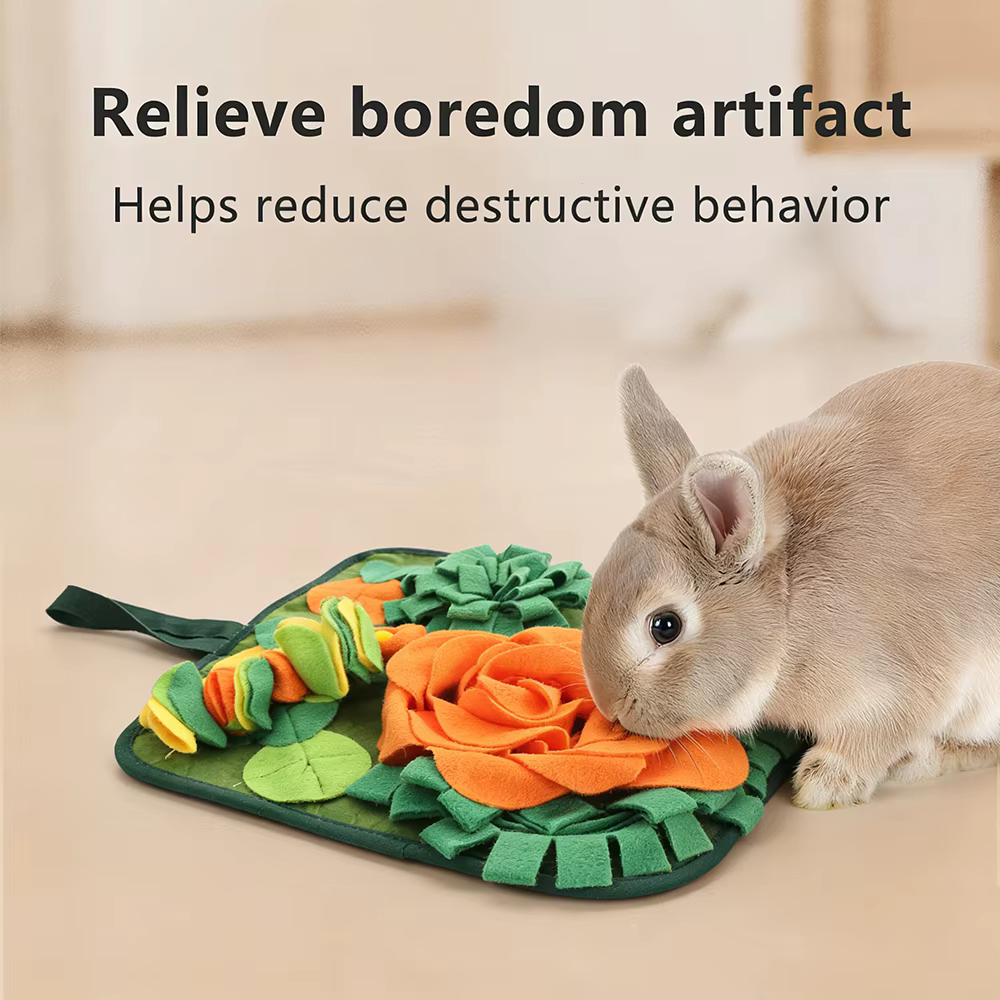 Tapis de nez reniflard pour lapins et petits animaux