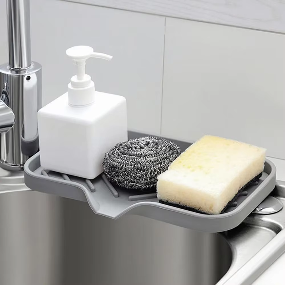 Plateau d'évier en Silicone avec vidange