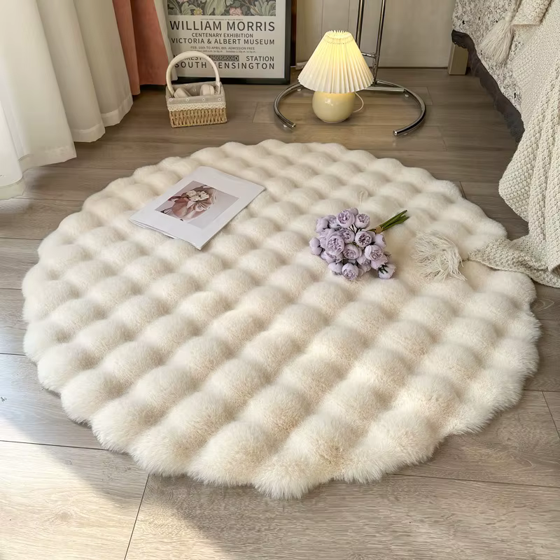 Tapis Imitation fourrure de lapin