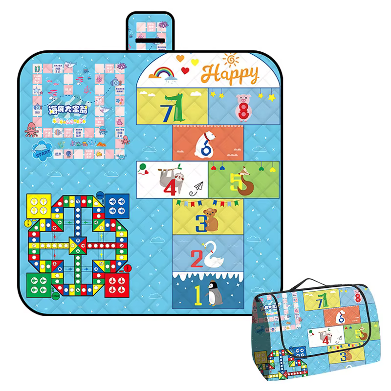 Tapis de jeu pliable pour bébé
