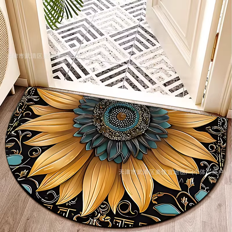 VIKAMA – tapis de sol à fleurs
