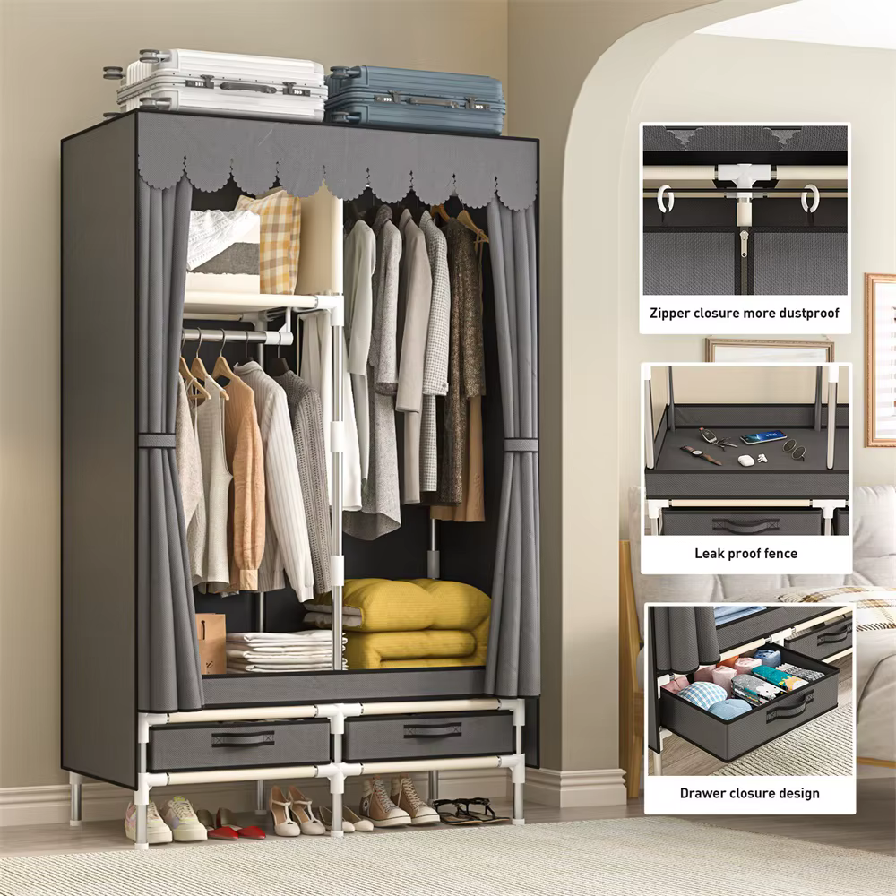 Garde-robe grill simple et durable