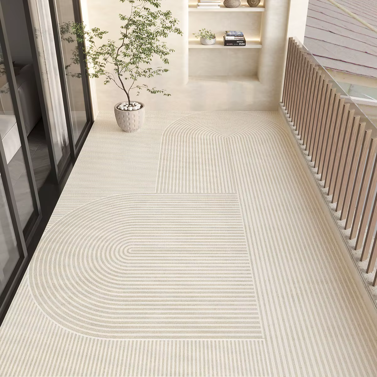 Tapis pour balcon