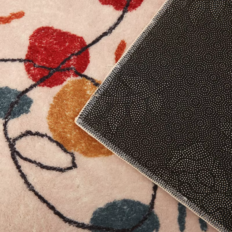 Tapis en polyester pour salon
