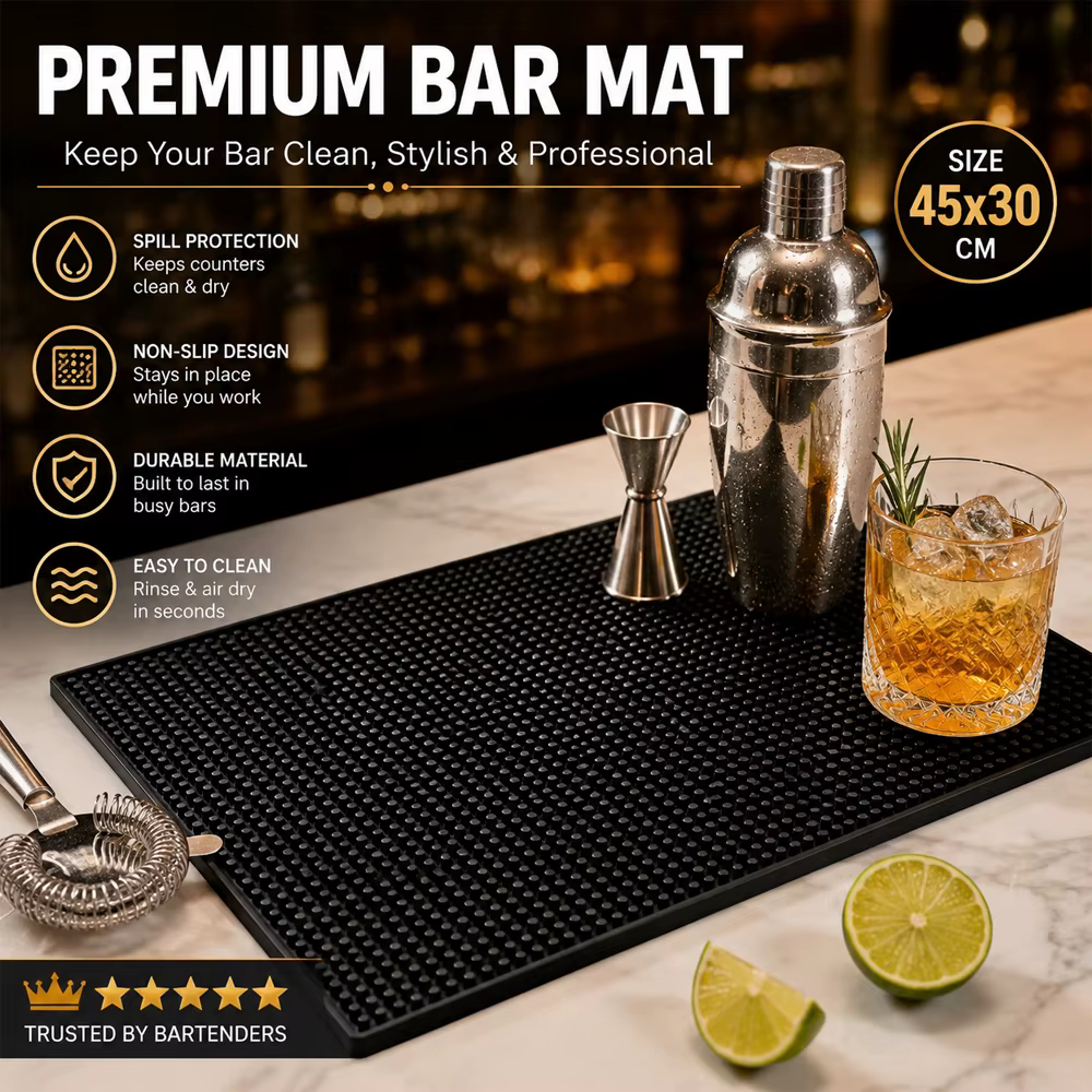 Tapis de bar 17, 7 x 11