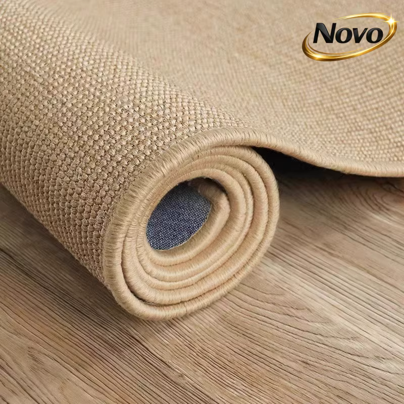Tapis d'intérieur antidérapant en faux sisal