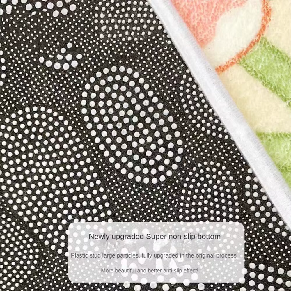 Tapis épais antidérapant à motif d'oeil