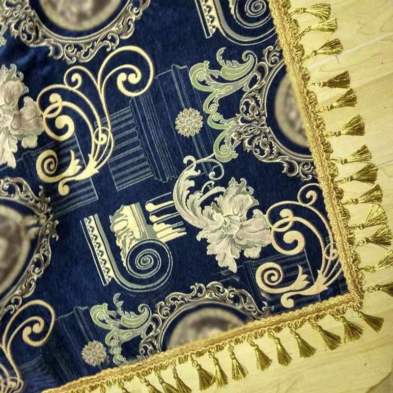 Tapis de Villa épais bleu Royal
