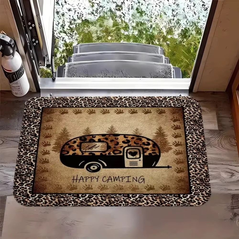 Tapis de bienvenue pour camping-car