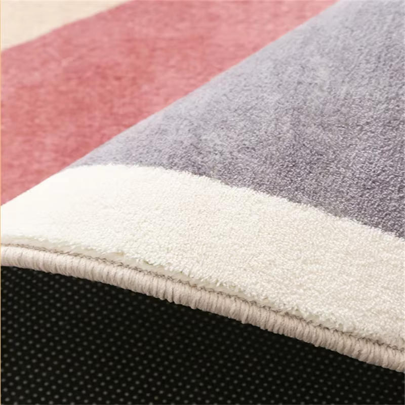 Tapis antidérapants en peluche pour vestiaire de salle d'étude Simple